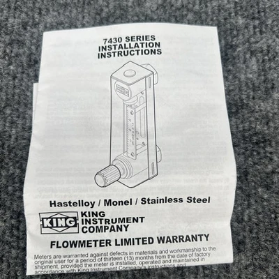 Used King 74C234G041323210 Valves/Fittings California US | Davliegogo LLC #1711932
