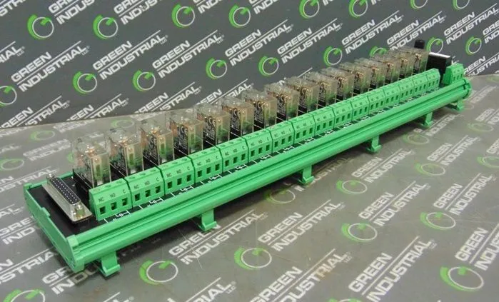 Westinghouse Emerson 5A22411H01 Ovation 16 Channel Relay Module Rev. C Used