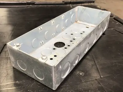 11x4" High Voltage Pre-Ganged Masonry Box