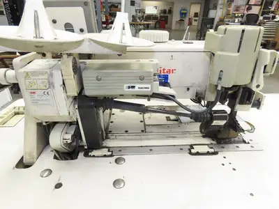 KM-1072BLX-7 Fortuna Industrial Sewing Embroidery Servo Machine 230VAC 1Ph *Read