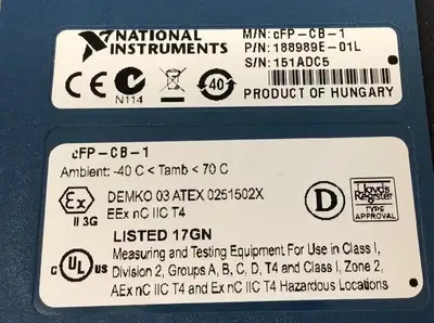 USED National Instruments National Instruments cFP-CB-1