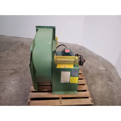 Used 2,000 CFM @ 6" SP 5HP Centrifugal Fan - Radial Blade