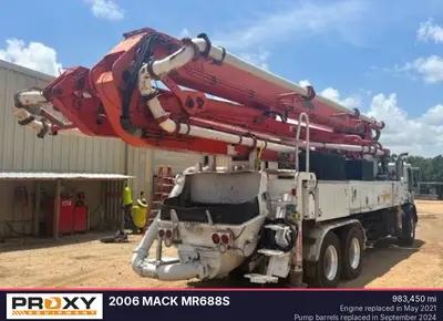 Used 2006 MACK MR688S Concrete Mixer Trucks South Carolina US | Proxy Equipment #1378589