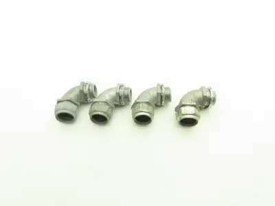 Efcor 3/4" 90° Elbow EMT Metallic Conduit Connector Fitting  Box of 25