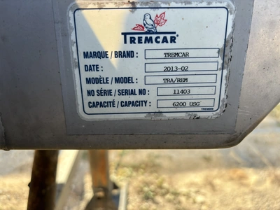 Used 2013 TREMCAR MILK TANKER TRAILER Tanker Trailers Michigan US | Miedema Asset Management Group #1709480