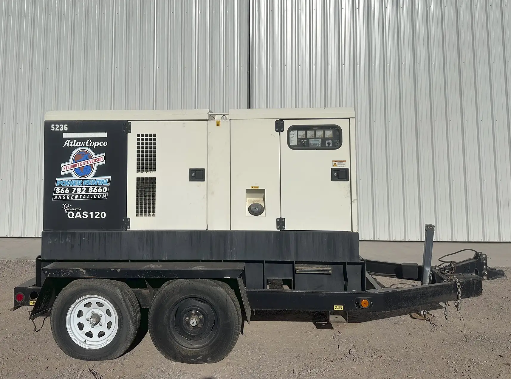 USED ATLAS COPCO QAS 120 JDS