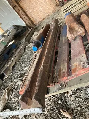 Used AFTERMARKET 5-7/8" X 52" CABLE TOOL CHISEL BIT Tool Bits Pennsylvania US | East West Machinery & Drilling #1417236
