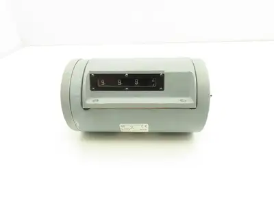 IVO Baumer G 220.A01 Rotary Counter Timer 10 Counts Per Rotation