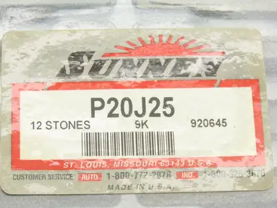 Sunnen P20J25 Honing Mandrel Stones ML Series  Lot of 24