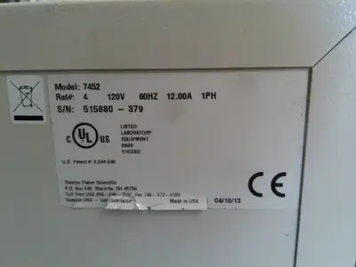 Used _UNKNOWN_ _UNKNOWN_ Thermal Processing Ovens/Cryo Chambers California US | R&D Laboratory Equipment #1366712