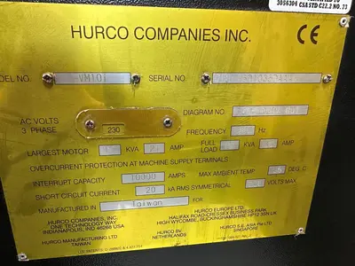 Used HURCO VM-10I Vertical Machining Centers California US | MANUFACTURING SOLUTIONS #1135953
