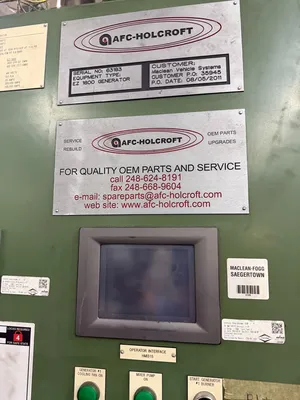 AFC-HOLCROFT EZ-1800 Gas Generator - Endothermic | Heat Treat Equipment Co. (5)