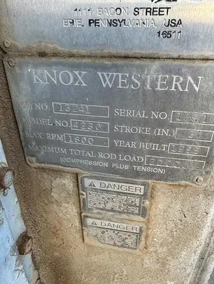 USED 1998 KNOX WESTERN 4230