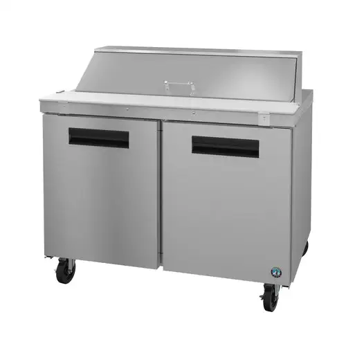 Hoshizaki SR48B-12 48" Steelheart Sandwich/Salad Prep Table w/ Refrigerated Base, 115v