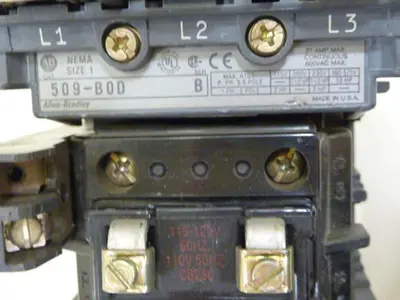 USED ALLEN BRADLEY 509-BOD SER B W38