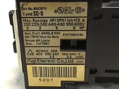 USED FUJI ELECTRIC SC-0 4NC0F0