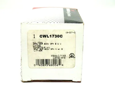 2 NEW COOPER CWL1730C CONNECTORS