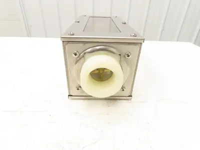 King Instruments 73117440103W Flow Meter 125psi Stainless 2" NPT 0-140gpm