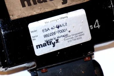 MATRYX ESA 40-4A/L2 ACTUATOR ESA404AL2