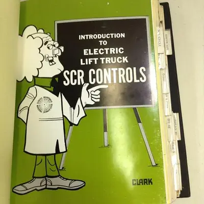 USED CLARK EQUIPMENT SCR MANUALS