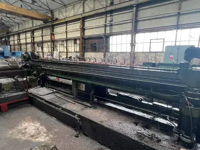 Used SAMUEL PLATT BRIGHT BAR DRAWING, STRAIGHTENING & SAWING LINE (14722) Draw Benches Connecticut US | Machinery International LLC #1557867