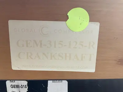 Gemini Crankshaft PN 315-125-R