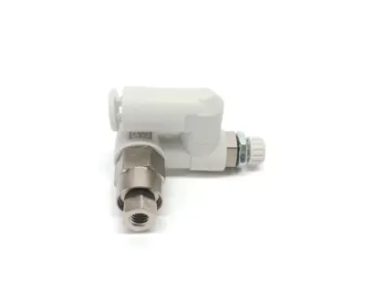 ASP330F-01-06S | SMC  Elbow Fitting, Flow Control & Pilot Check Valve 6mm OD Tube - New Other