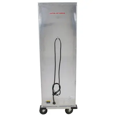 Full size heated -  uninsulated holding - proofing cabinet with clear door