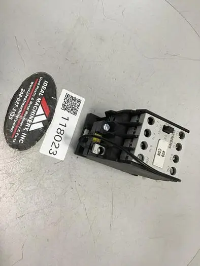 Used SIEMENS 3TF4101-0A PLC Contactors | Ideal Machinery #618716