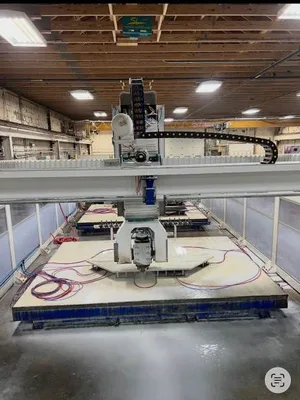 Used 2022 POSEIDON T – REX MODEL S  DUAL TABLE Stone CNC Machining Centers Michigan US | All Used Stone Equipment #1568693