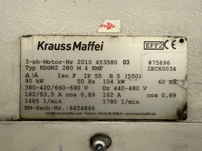 2010 KRAUSS MAFFEI KM650-300-400CKZ 2-COLOR Injection Molding Horizontal/Vertical | Machinery Network (6)