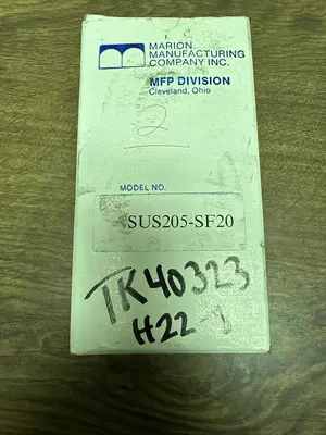 New | in-Stock MARION SUS205-SF20 Miscellaneous Equipment (Electrical & Power) | Surplus Asset Holdings #1201041