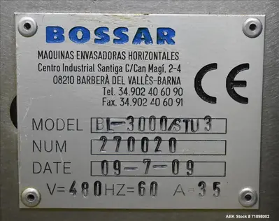 USED BOSSAR BL-3000/ST