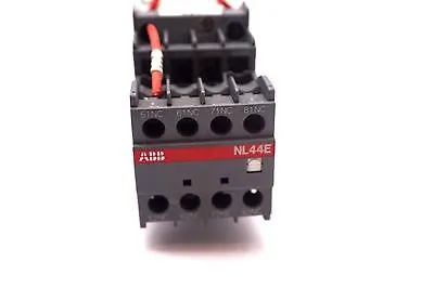USED ABB NL44E24VDC CONTACTOR
