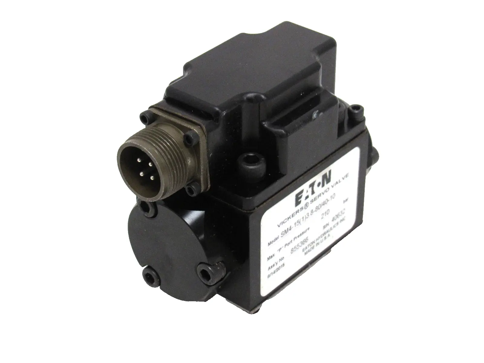 REFURBISHED EATON 855366 SERVO VALVE SM4-15(1)3.8-80/40-10