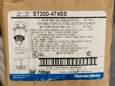 NEW THOMAS & BETTS ST200-474SS