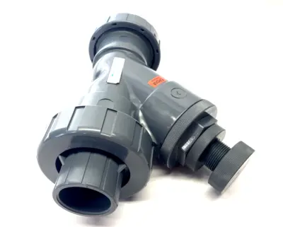 LB403 | True Union Y-Check Valve 2" Pipe Size SCH80 PVC - New Other