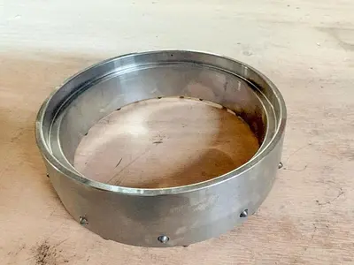 New | in-Stock AFTERMARKET 6" DUAL ROTARY SHOE – 22 BALLISTIC BUTTON ASSEMBLY Drilling Attachments Pennsylvania US | East West Machinery & Drilling #1418078