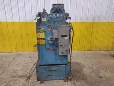 12" LITTELL 7 ROLL MOTORIZED COIL STRIP STRAIGHTENER: YOBRO #24606
