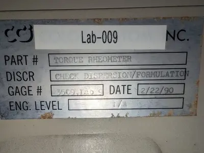 Used BRABENDER _UNKNOWN_ Misc Plastics Equipment | HGR 24 #754406