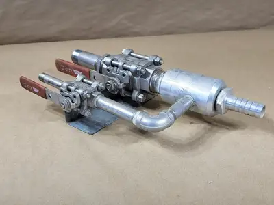 1 " & 3/8 " Carbon Steel Ball Valve 2000WOG 1100
