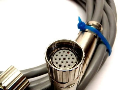 Used Carol 20 Foot PLC Cable 19 Pin Angled Connector Misc Electrical & Power Parts Michigan US | Maverick Industrial Sales #1410793