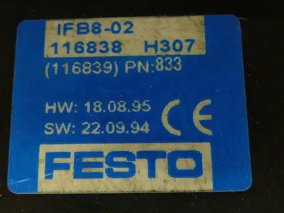 USED FESTO IFB8-02