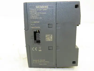Siemens S7-200 Smart EM DT16 I/O PLC Input Output Module 6ES7 288-2DT16-0AA0