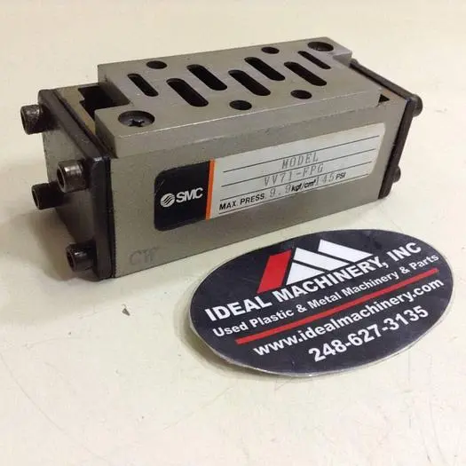 Used SMC VV71-FPG Valves/Fittings Michigan US | Ideal Machinery #706143