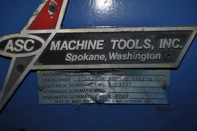 80 TON ASC 4 POST CUTOFF PRESS