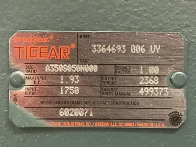 New | in-Stock DODGE A3505050N000 Speed Reducers | Surplus Asset Holdings #1204343