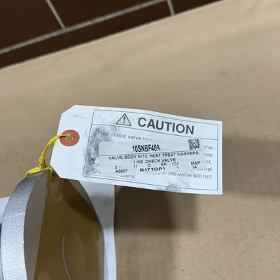 NEW Kitz 1-1/2” Check Valve