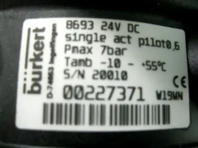 USED Burkert 8802