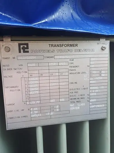 Used 2005 PAUWELS TRAFO BELGIUM INDUCTION FURNACE TRANSFORMER 3450 KVA X2 Transformers | World Equipment and Machine Sales #394800